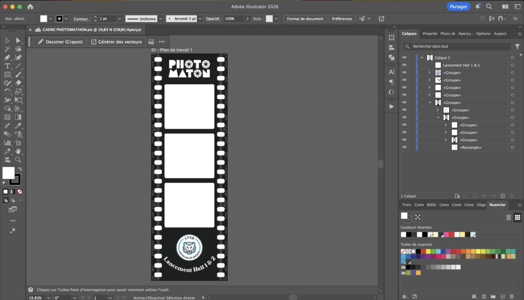 Personnalisation cadre photo Amiens